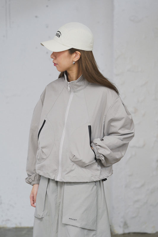 AMULET WOMEN TRAINING JACKET / LT GREY