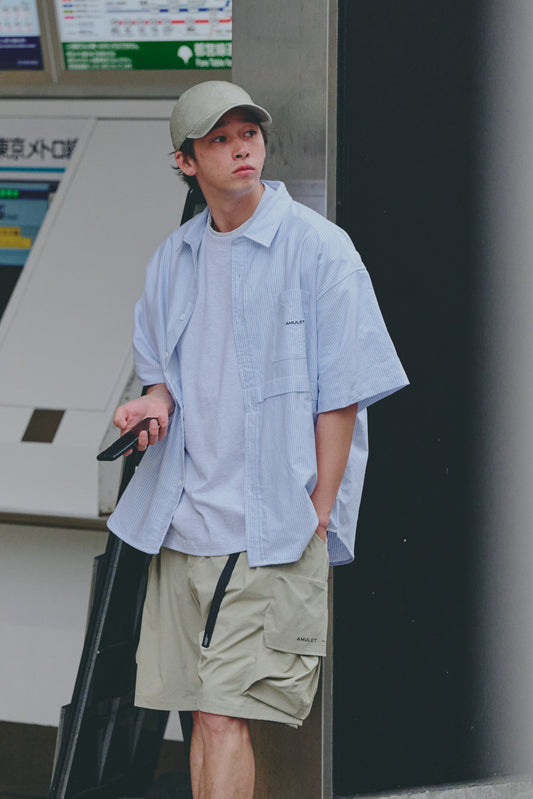 AMULET 3D POCKET SHORTS BEIGE