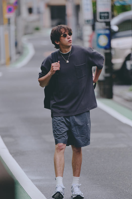 AMULET EASY SHORTS CHARCOAL