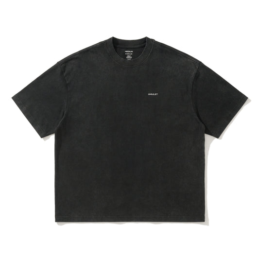 AMULET VIRTUAL WASHED TEE BLACK