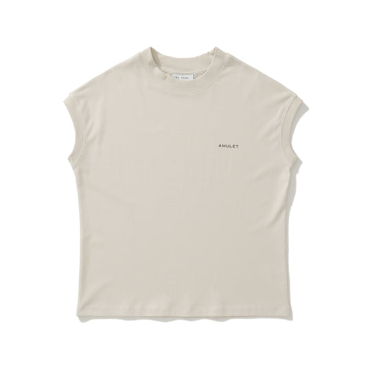AMULET W INGREDIENTS TEE BEIGE