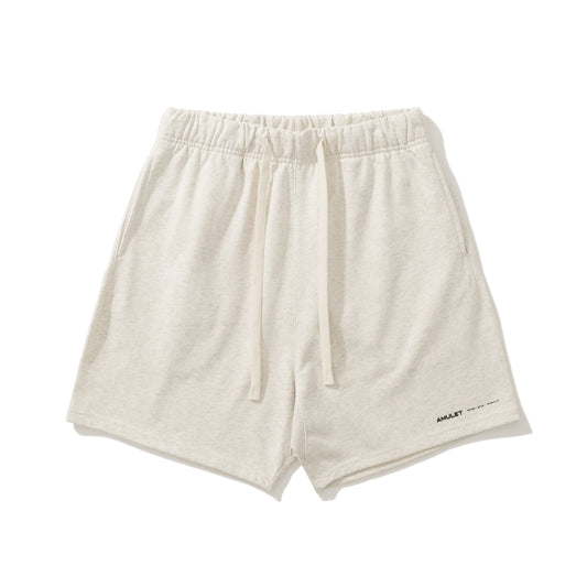 AMULET SWEAT SHORTS / BLACK