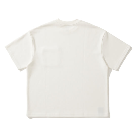 AMULET WAFFLE POCKET TEE WHITE