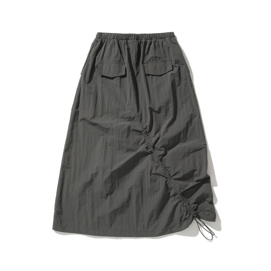 AMULET SLASH SKIRT GREY