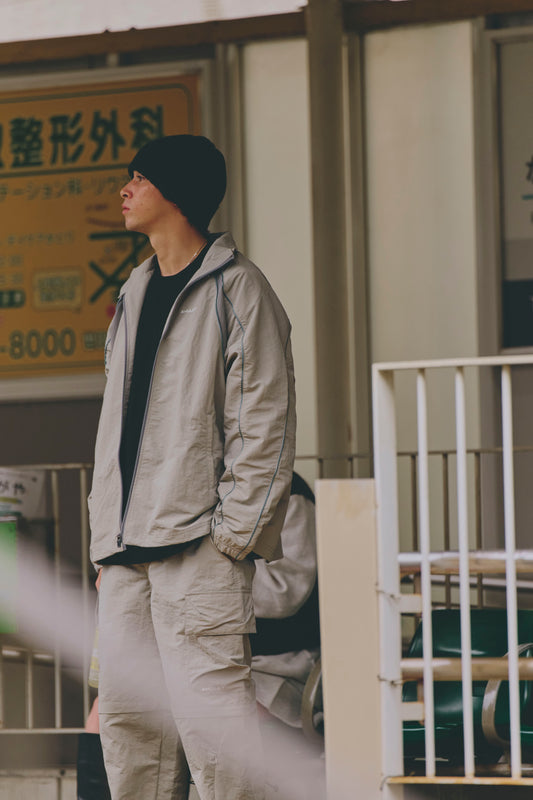 AMULET TRAINING 2 TONE JACKET LT GREY