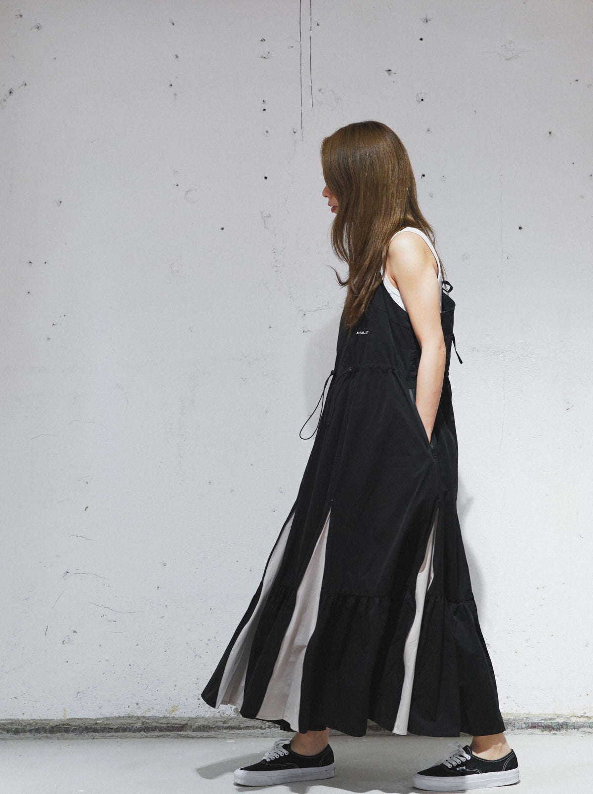 AMULET MULIT LAYER DRESS / GREY