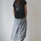 AMULET SLASH SKIRT LT GREY