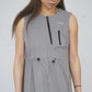 AMULET TECH POCKET DRESS LT GREY