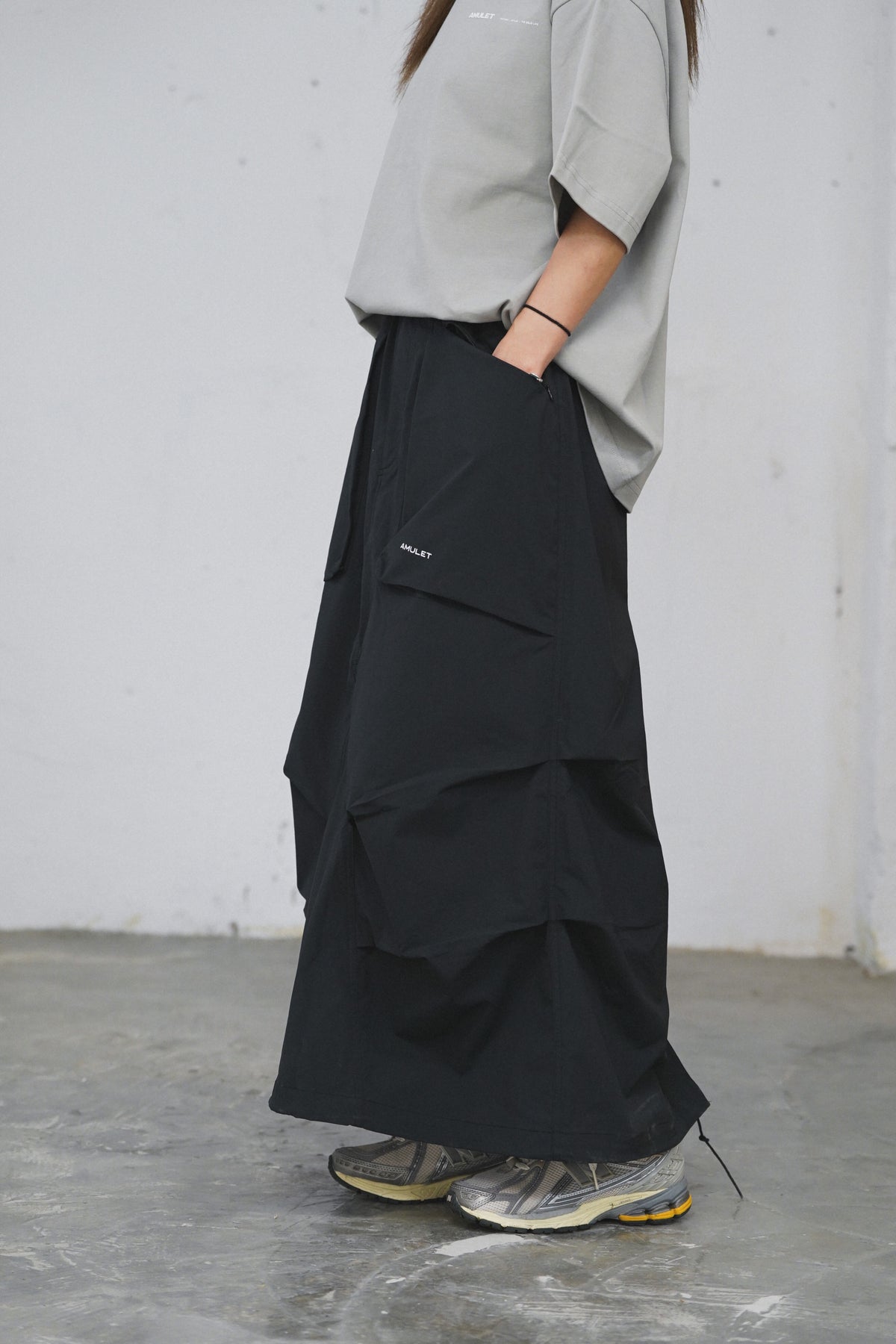 AMULET WORKER SKIRT BEIGE