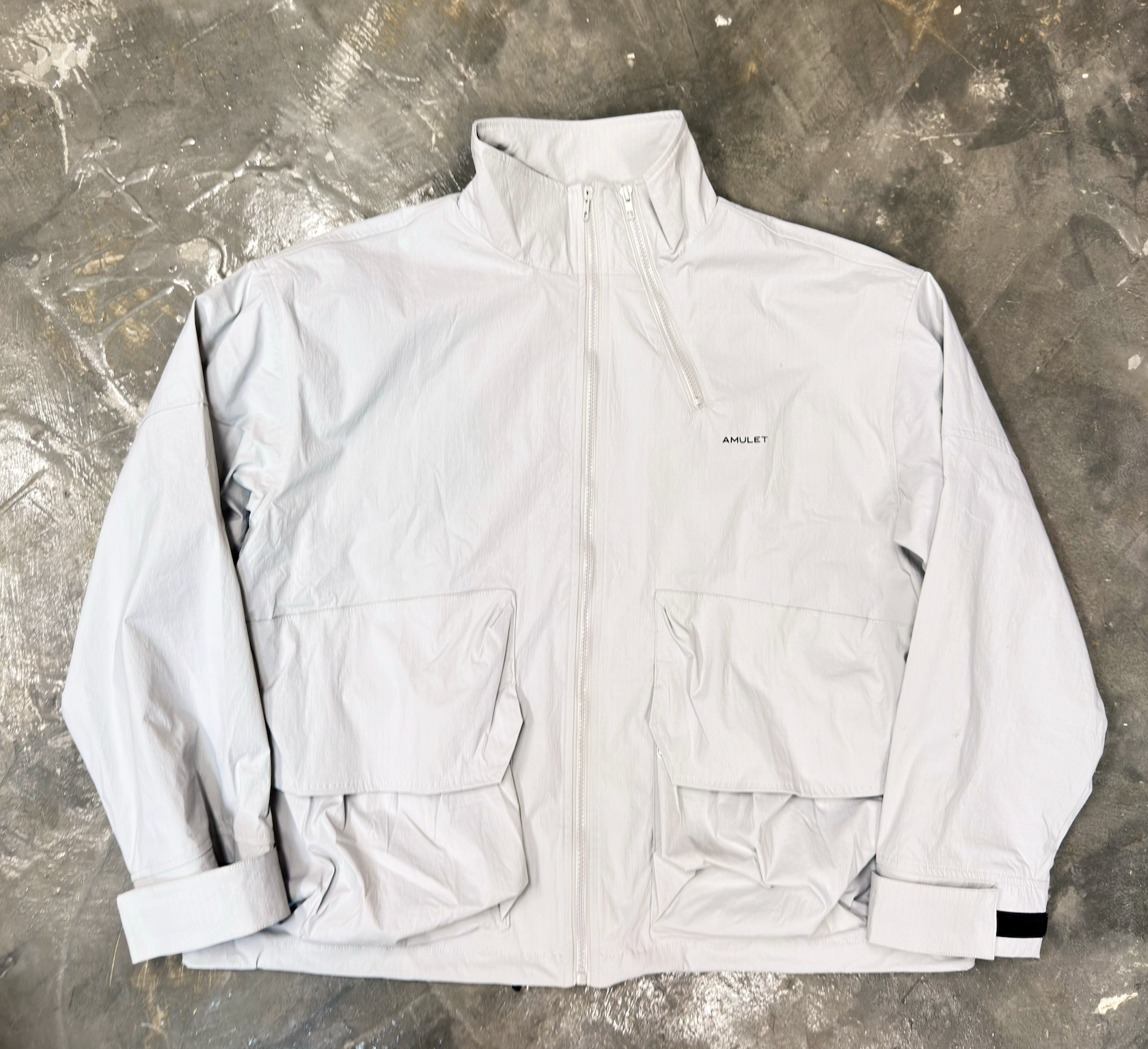 AMULEL 3D POCKET JACKETS OFF WHITE