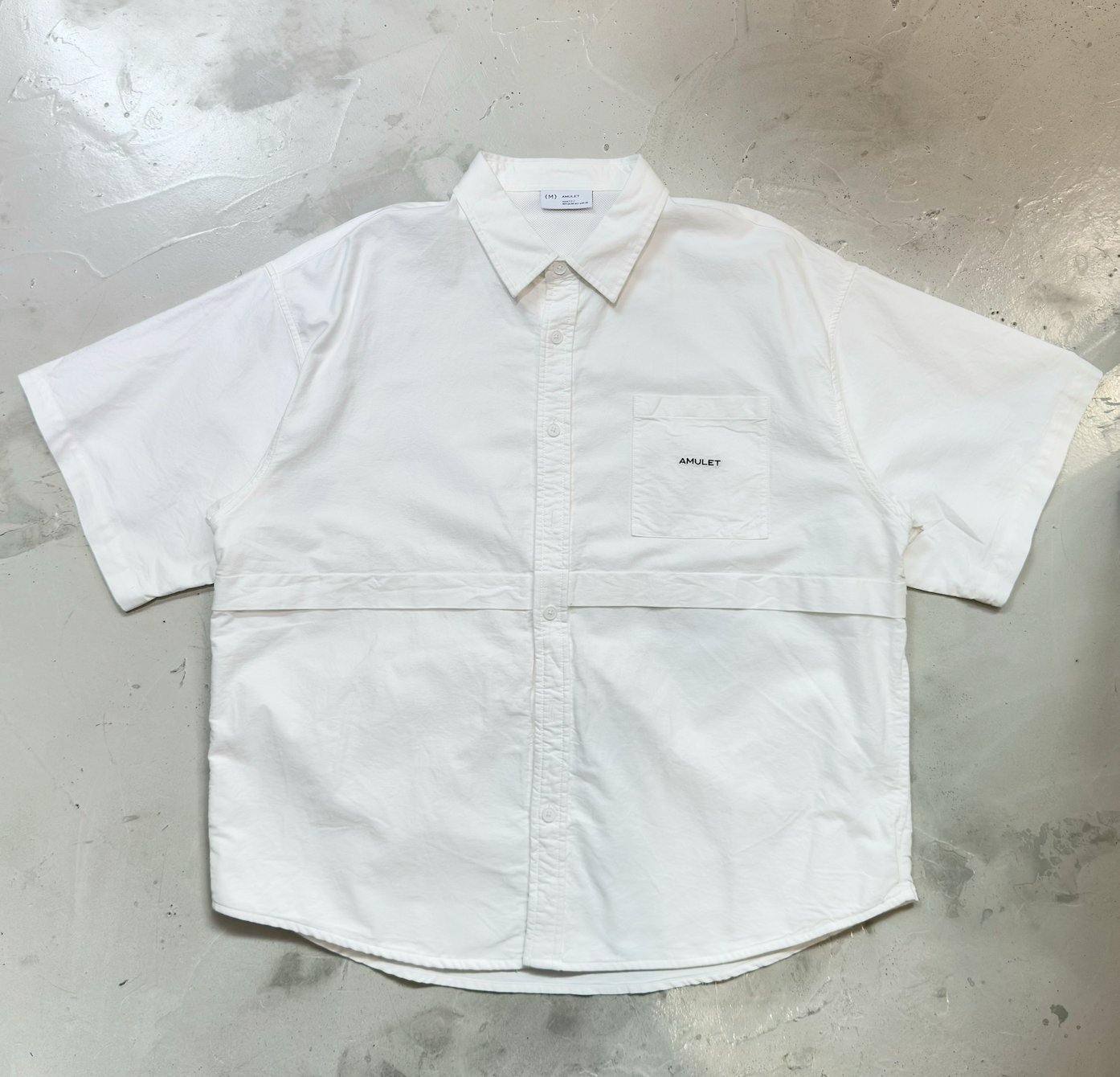 AMULET OXFORD SHIRT WHITE