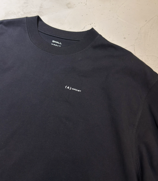 AMULET BASIC TEE LS / BLACK