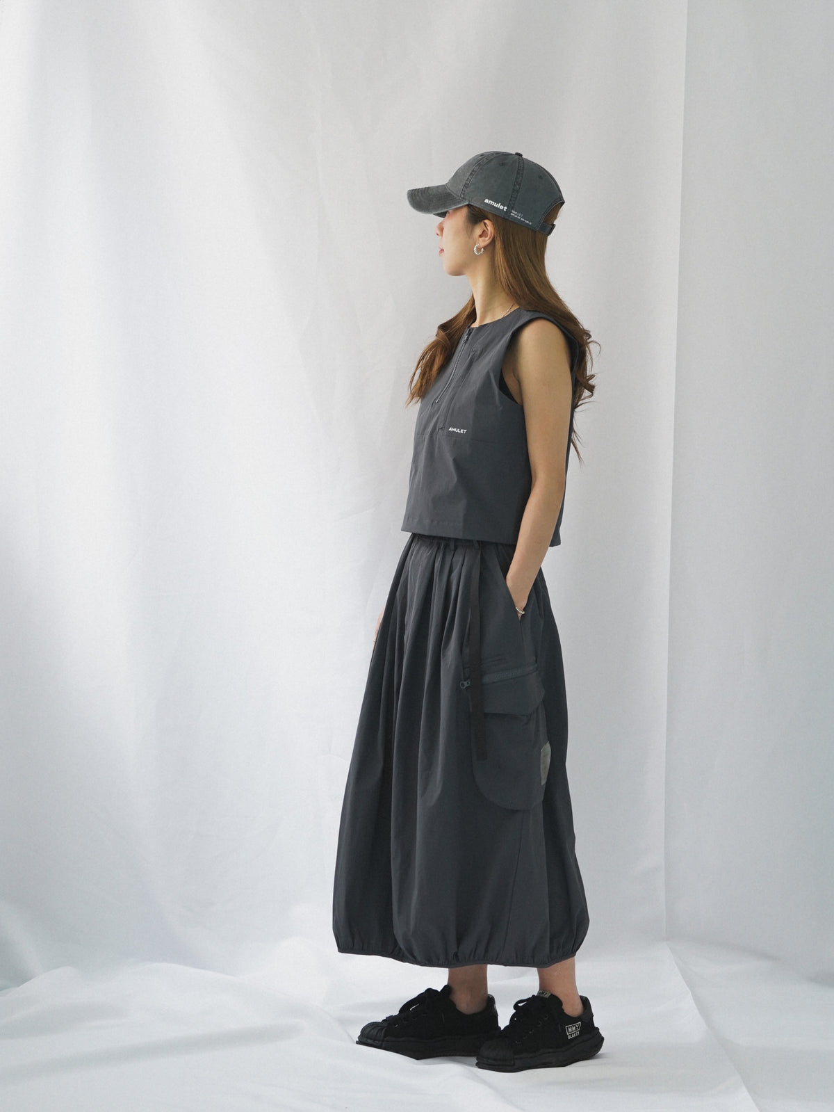 AMULET W TECH TANK TOP 2.0 / GREY