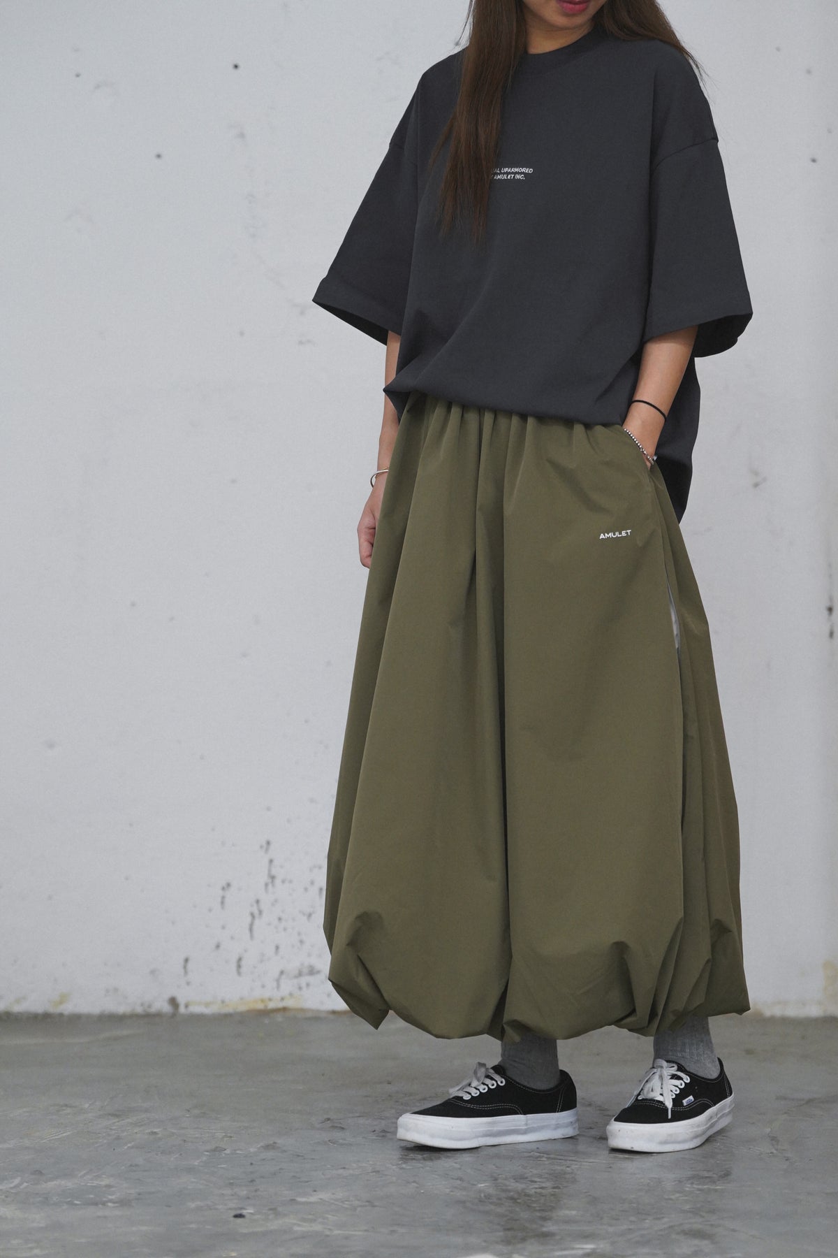AMULET BALLOON SKIRT OLIVE