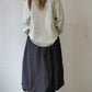 AMULET BALLOON SKIRT GREY