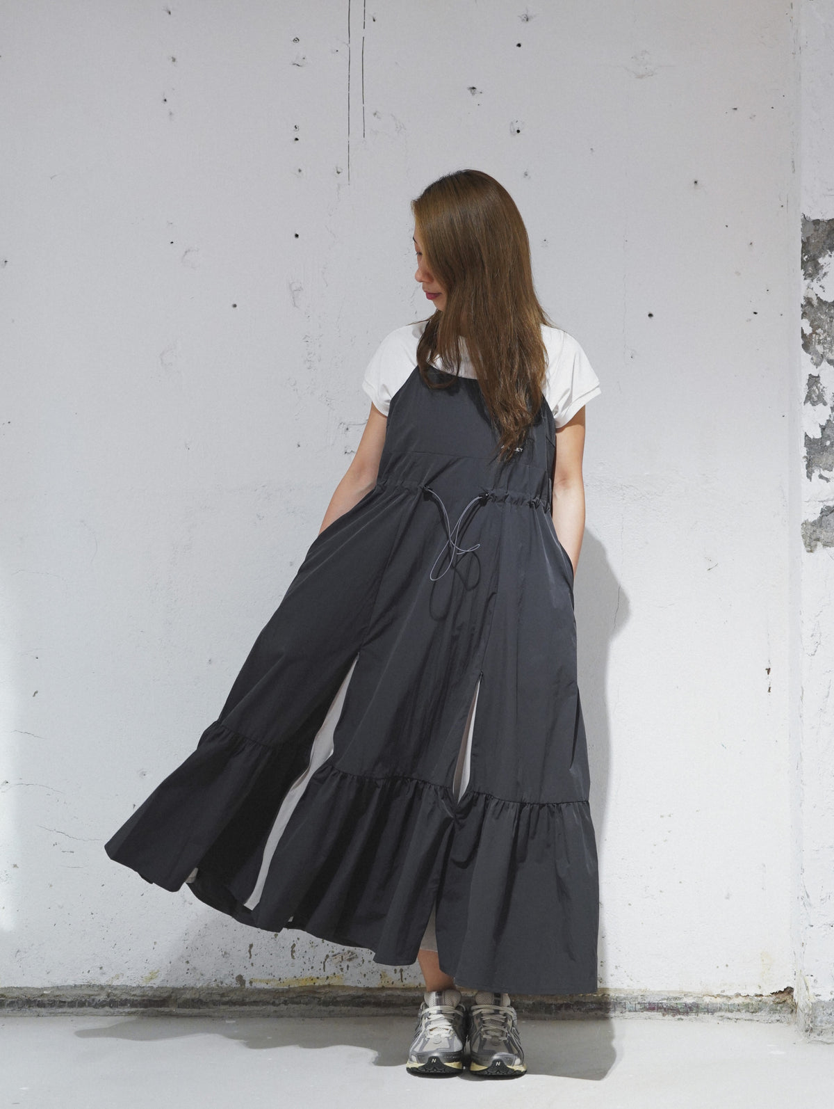 AMULET MULIT LAYER DRESS / GREY