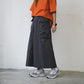 AMULET SIDE 3D POCKET SKIRT BEIGE