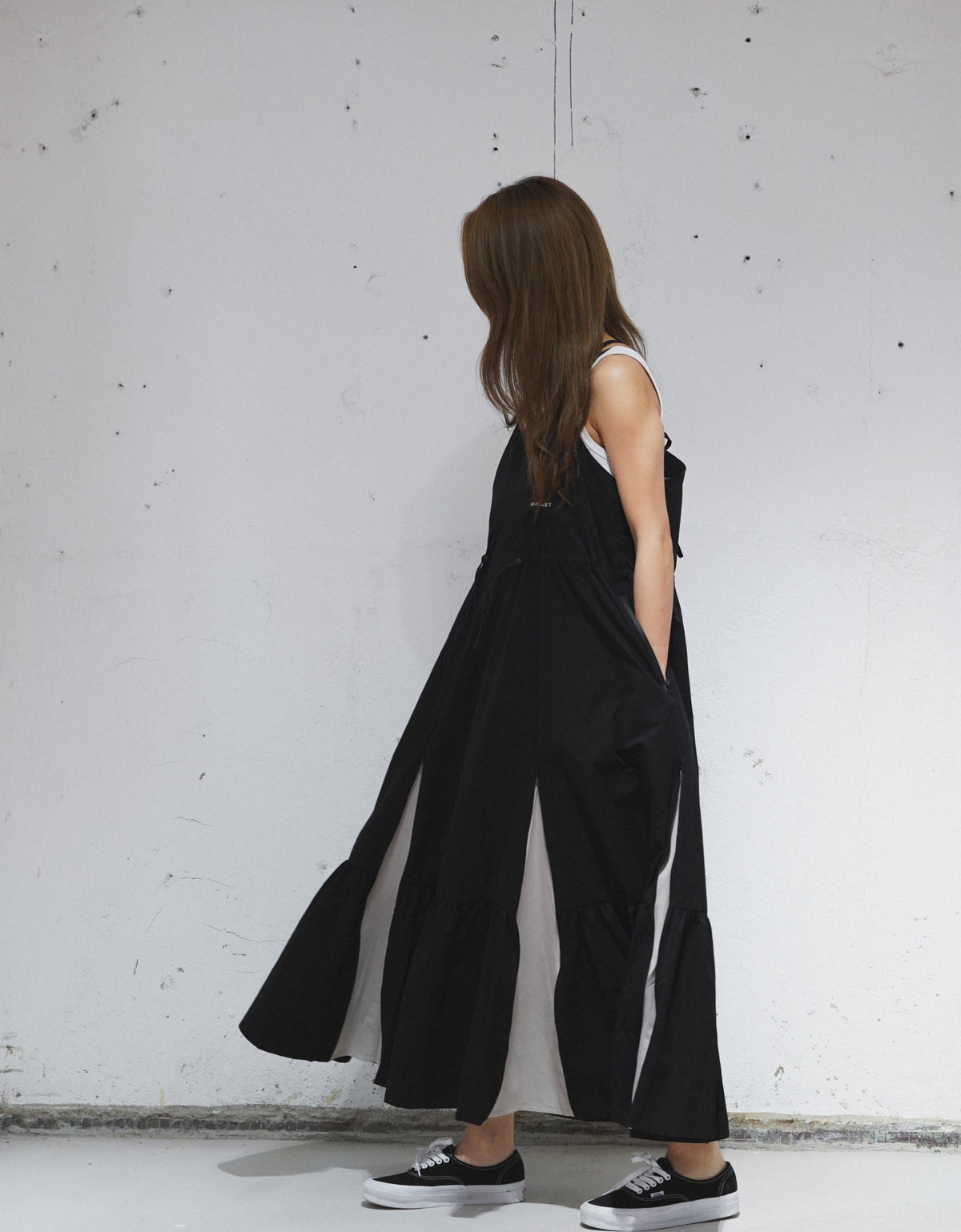 AMULET MULIT LAYER DRESS / GREY