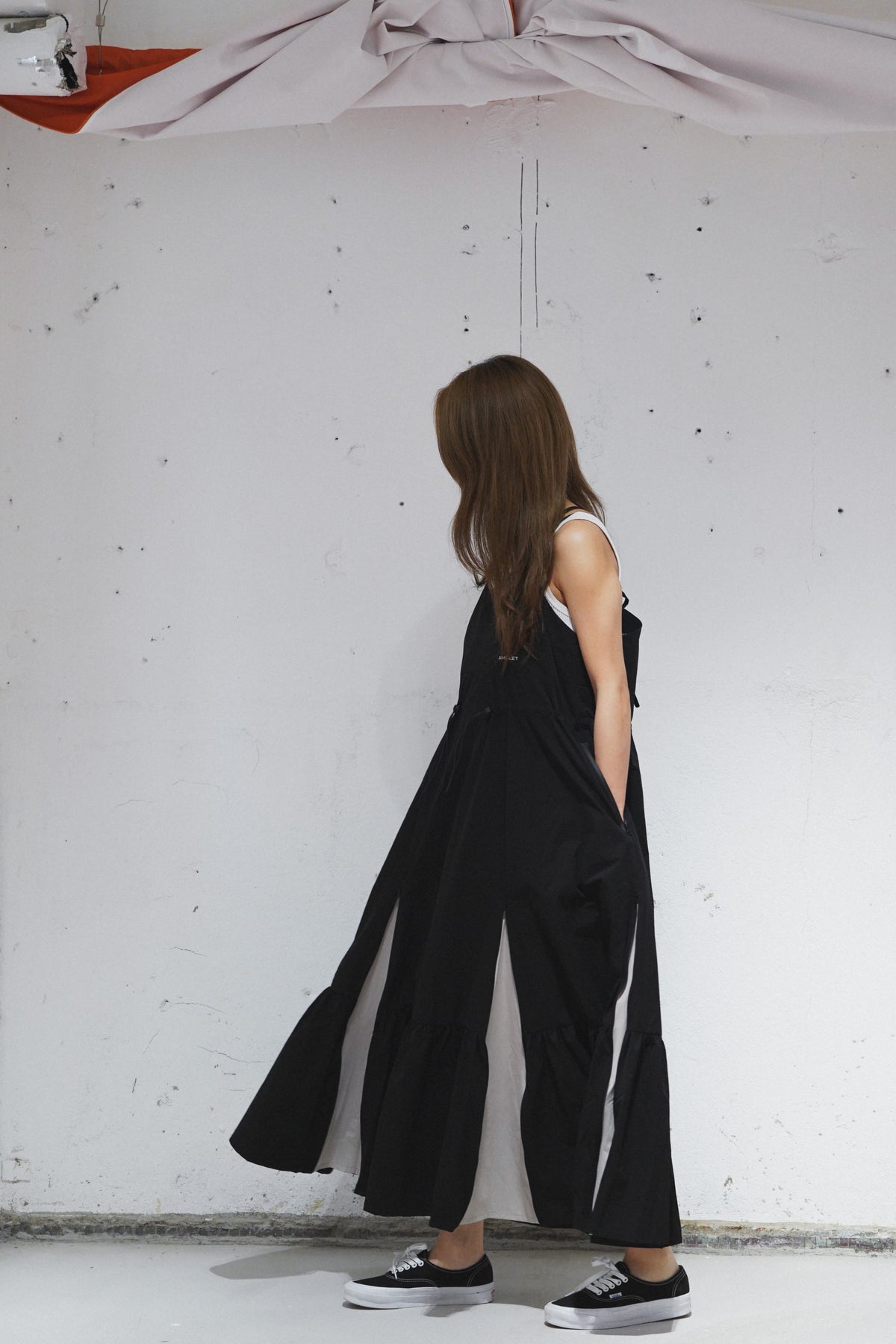 AMULET MULIT LAYER DRESS / GREY