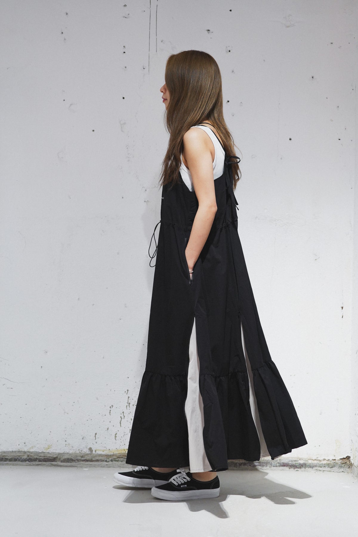 AMULET MULIT LAYER DRESS / GREY