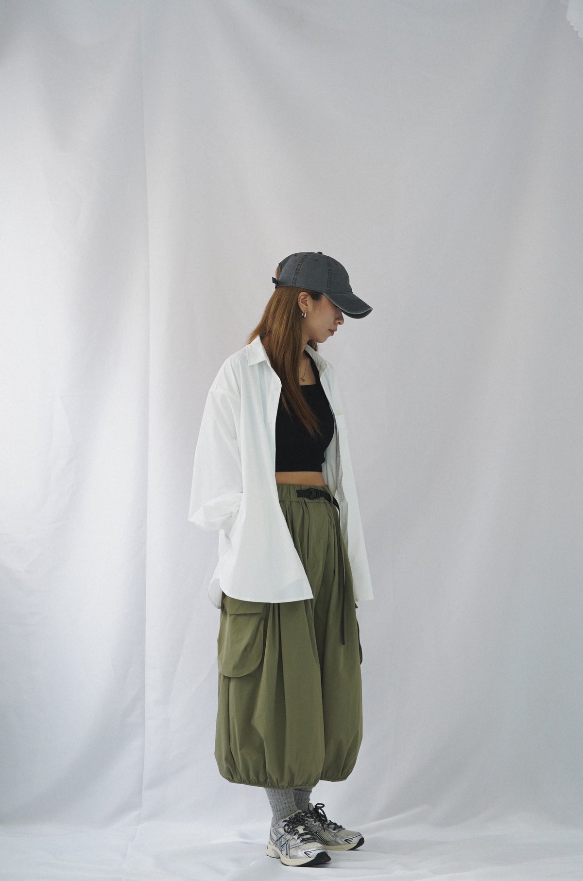 AMULET BALLOON SKIRT 2.0 / OLIVE