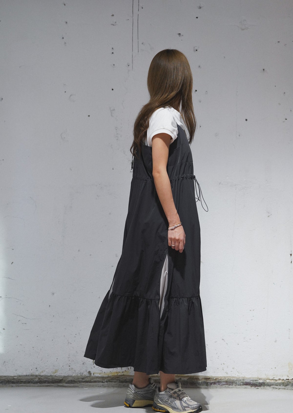 AMULET MULIT LAYER DRESS / GREY