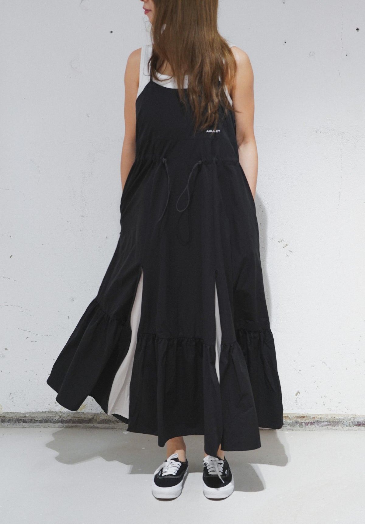 AMULET MULIT LAYER DRESS / GREY