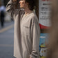 AMULET WAFFLE POCKET TEE LS BEIGE