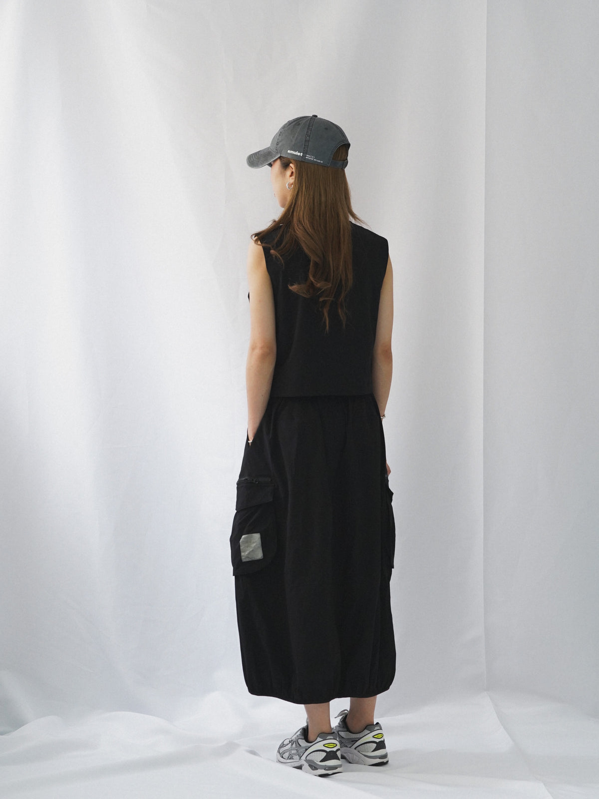 AMULET W TECH TANK TOP 2.0 / BLACK