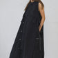 AMULET WORKER POCKET DRESS BLACK