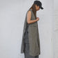 AMULET WORKER POCKET DRESS BLACK