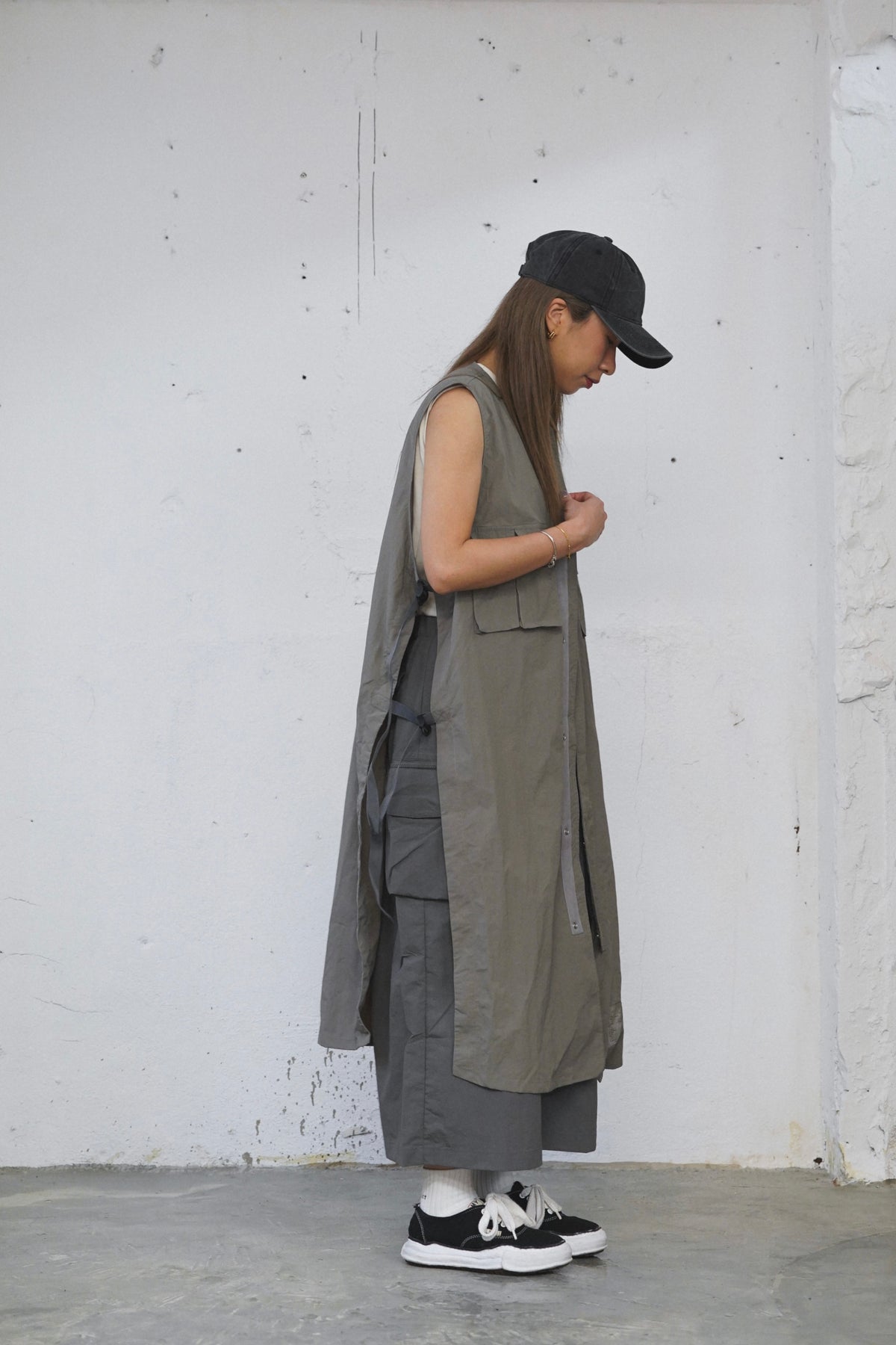 AMULET WORKER POCKET DRESS BLACK