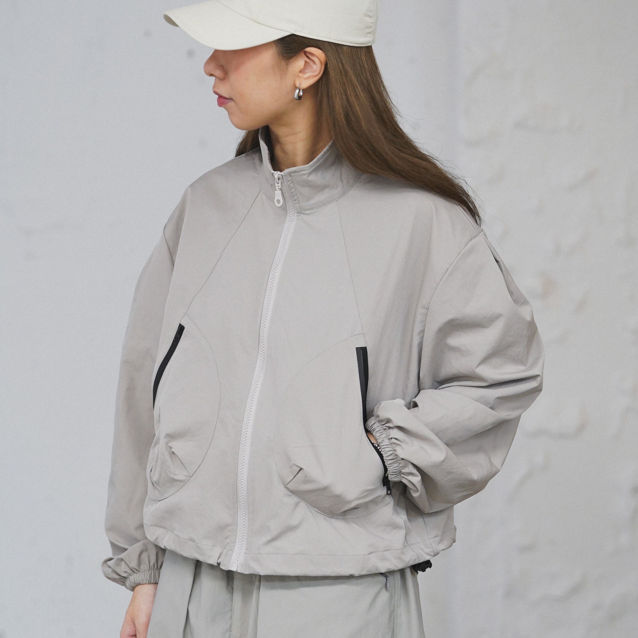 AMULET TRAINING JACKET / LT GREY