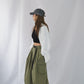 AMULET BALLOON SKIRT 2.0 / OLIVE