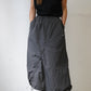 AMULET SLASH SKIRT GREY