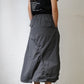 AMULET SLASH SKIRT GREY