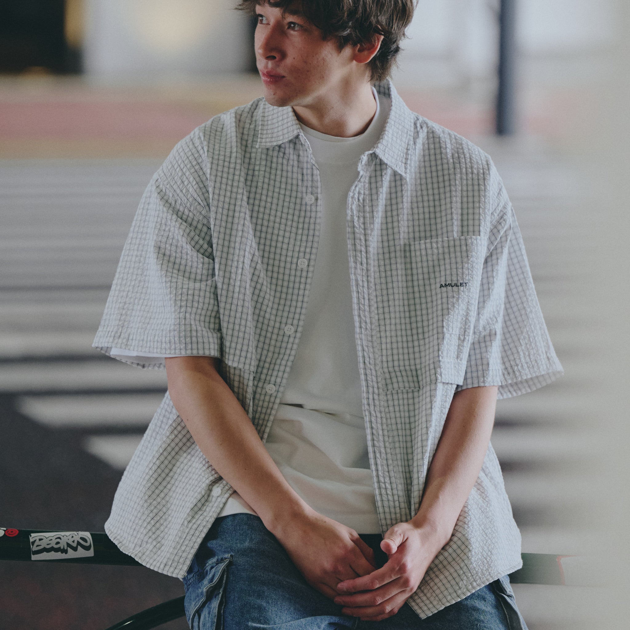 AMULET OXFORD SHIRT BEIGE