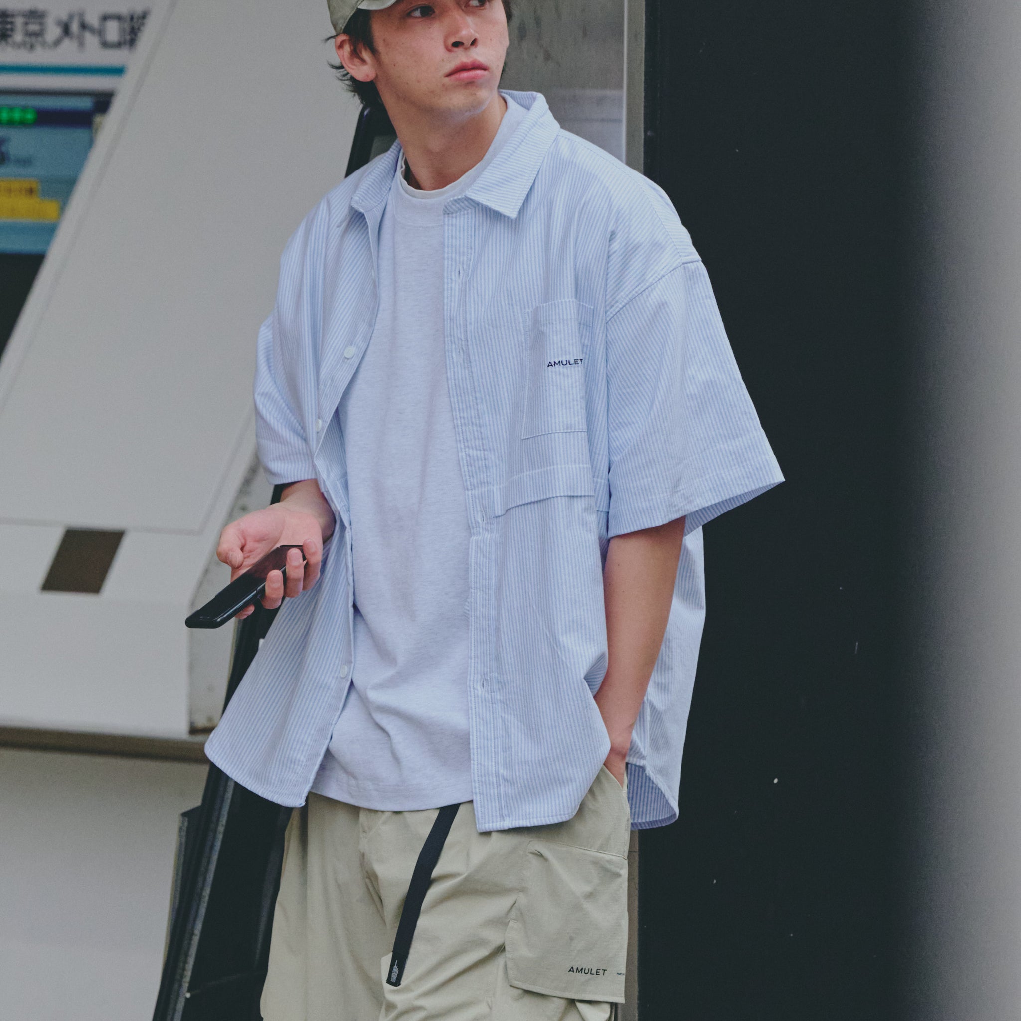 AMULET OXFORD SHIRT STRIPE