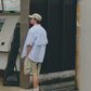 AMULET LOGO WASHED CAP / BEIGE
