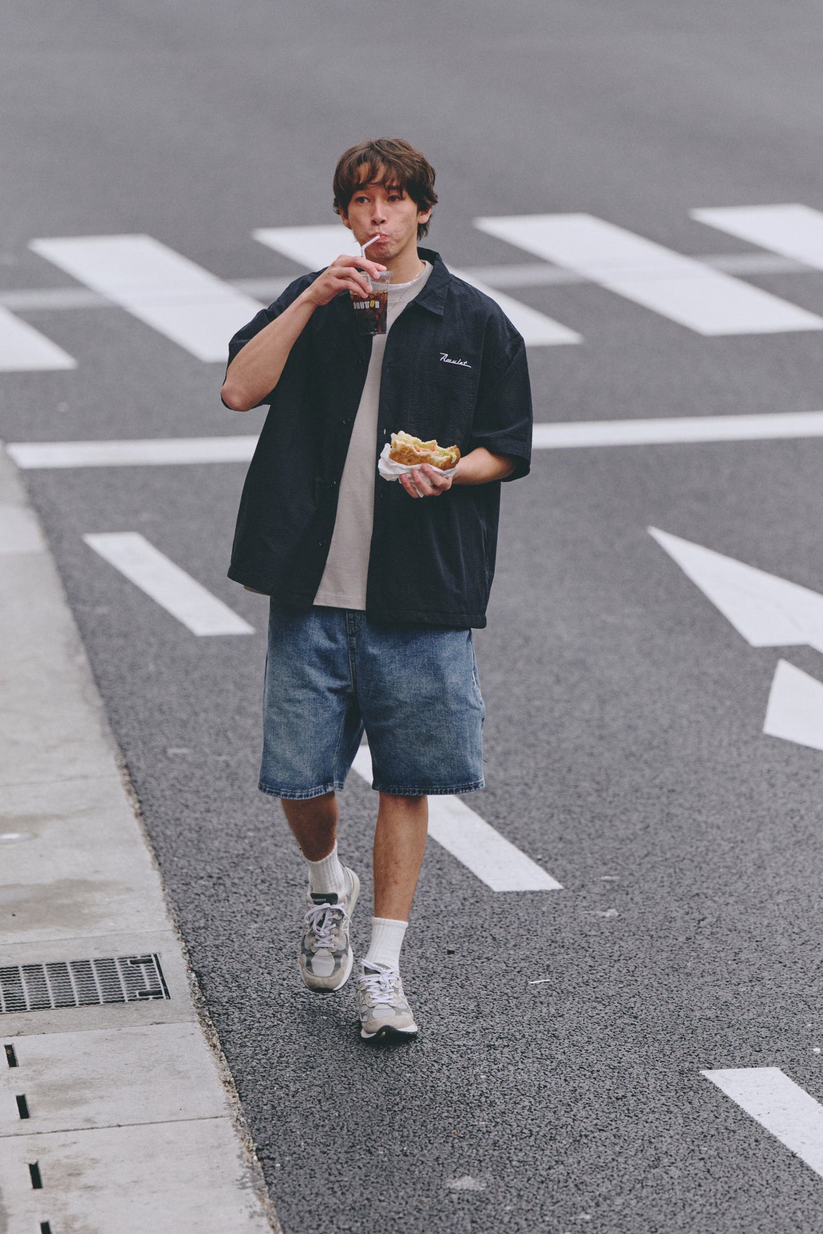AMULET DENIM SHORTS