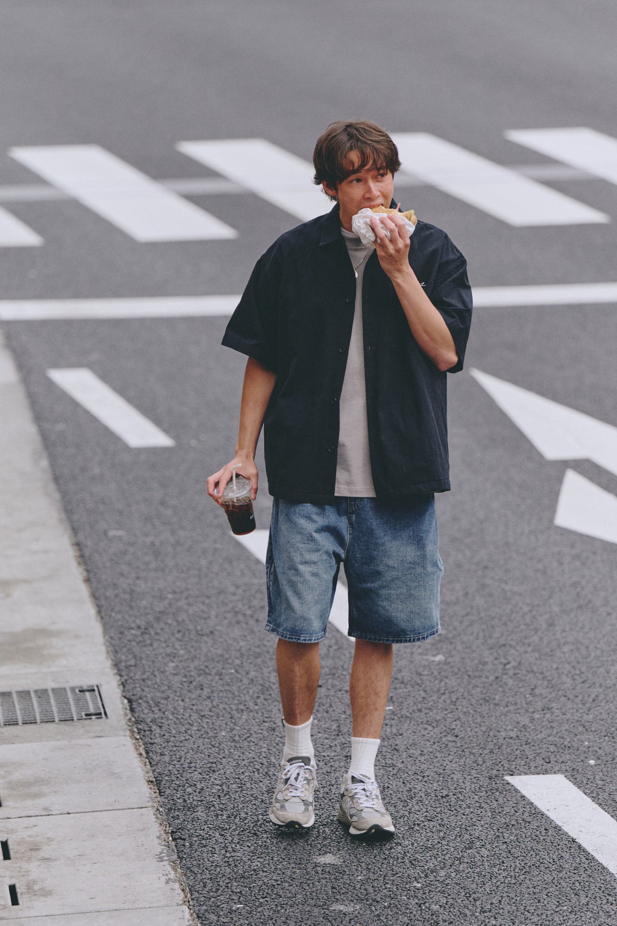 AMULET DENIM SHORTS