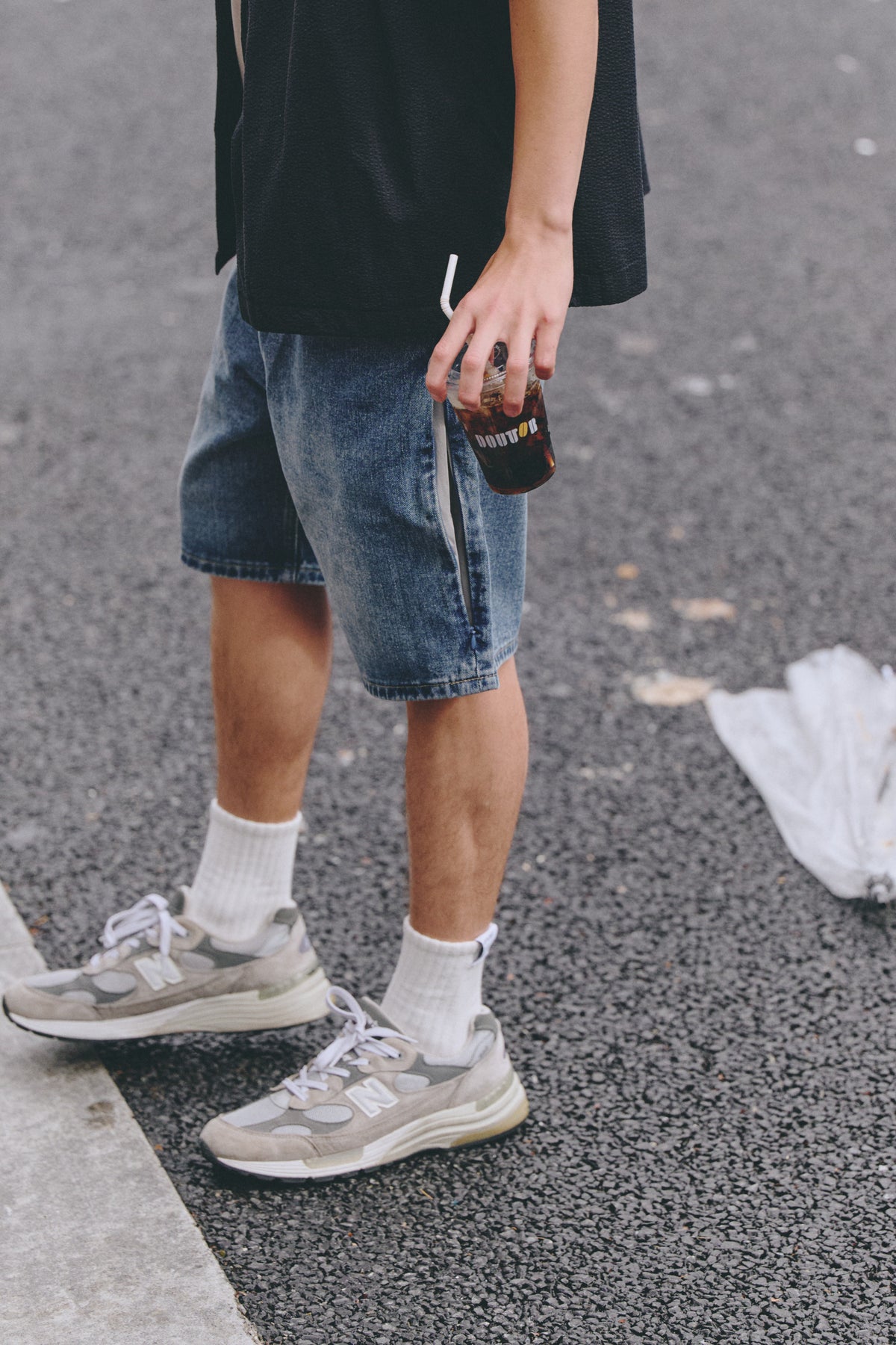 AMULET DENIM SHORTS