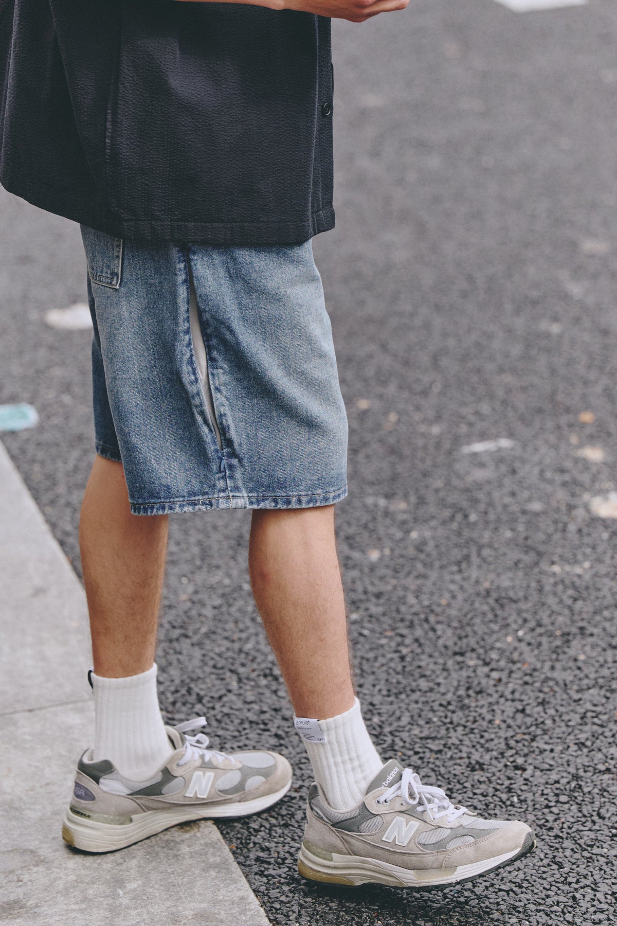 AMULET DENIM SHORTS