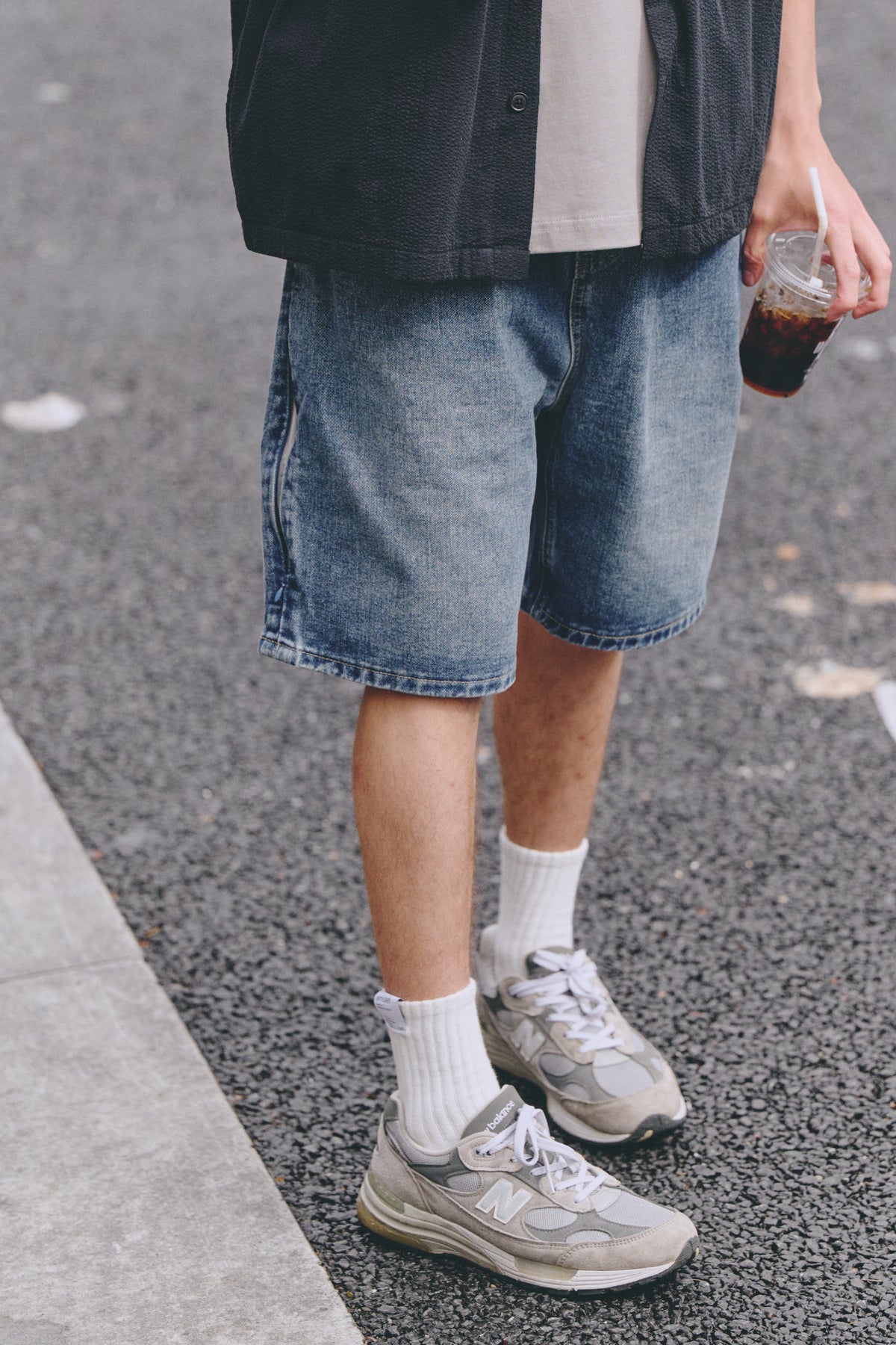 AMULET DENIM SHORTS