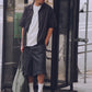 AMULET SIGNATURES SHORTS / DENIM