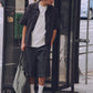 AMULET SIGNATURES SHORTS / DENIM