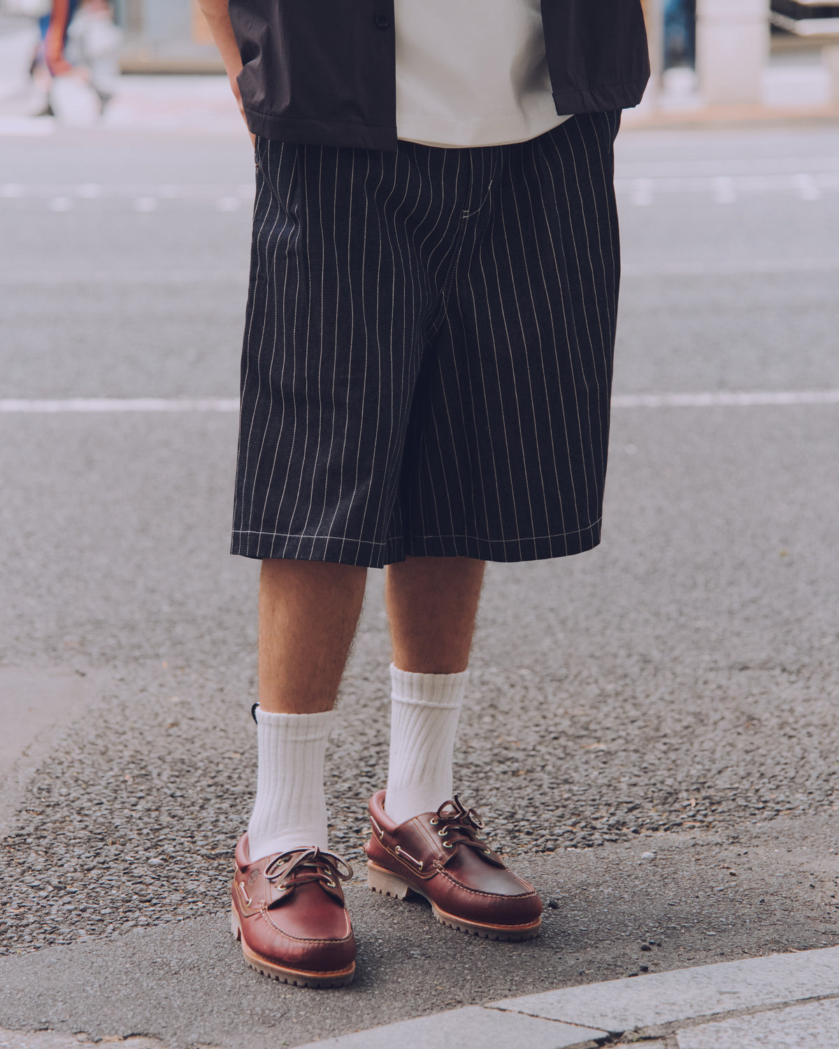 AMULET SIGNATURES SHORTS / DENIM