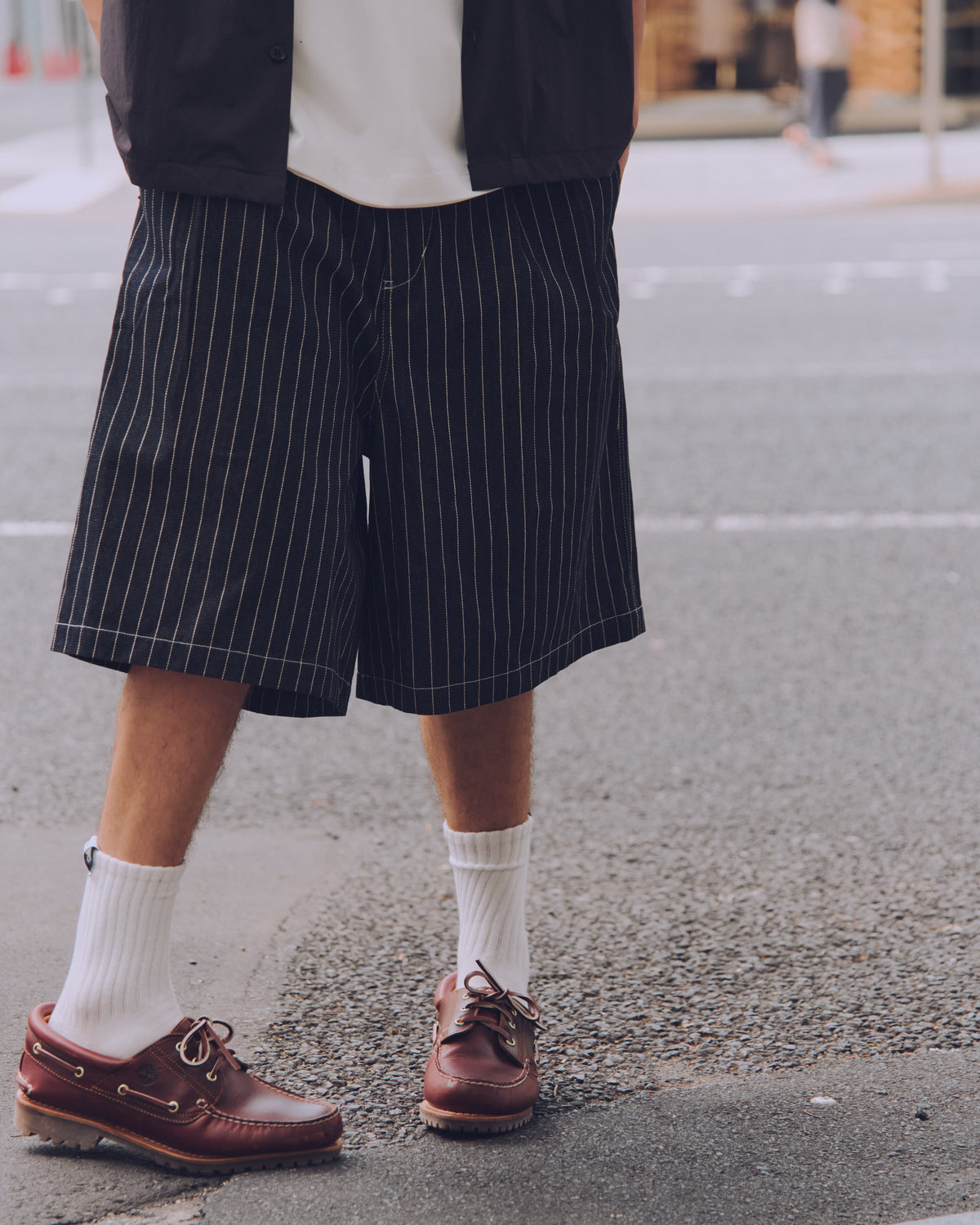 AMULET SIGNATURES SHORTS / DENIM