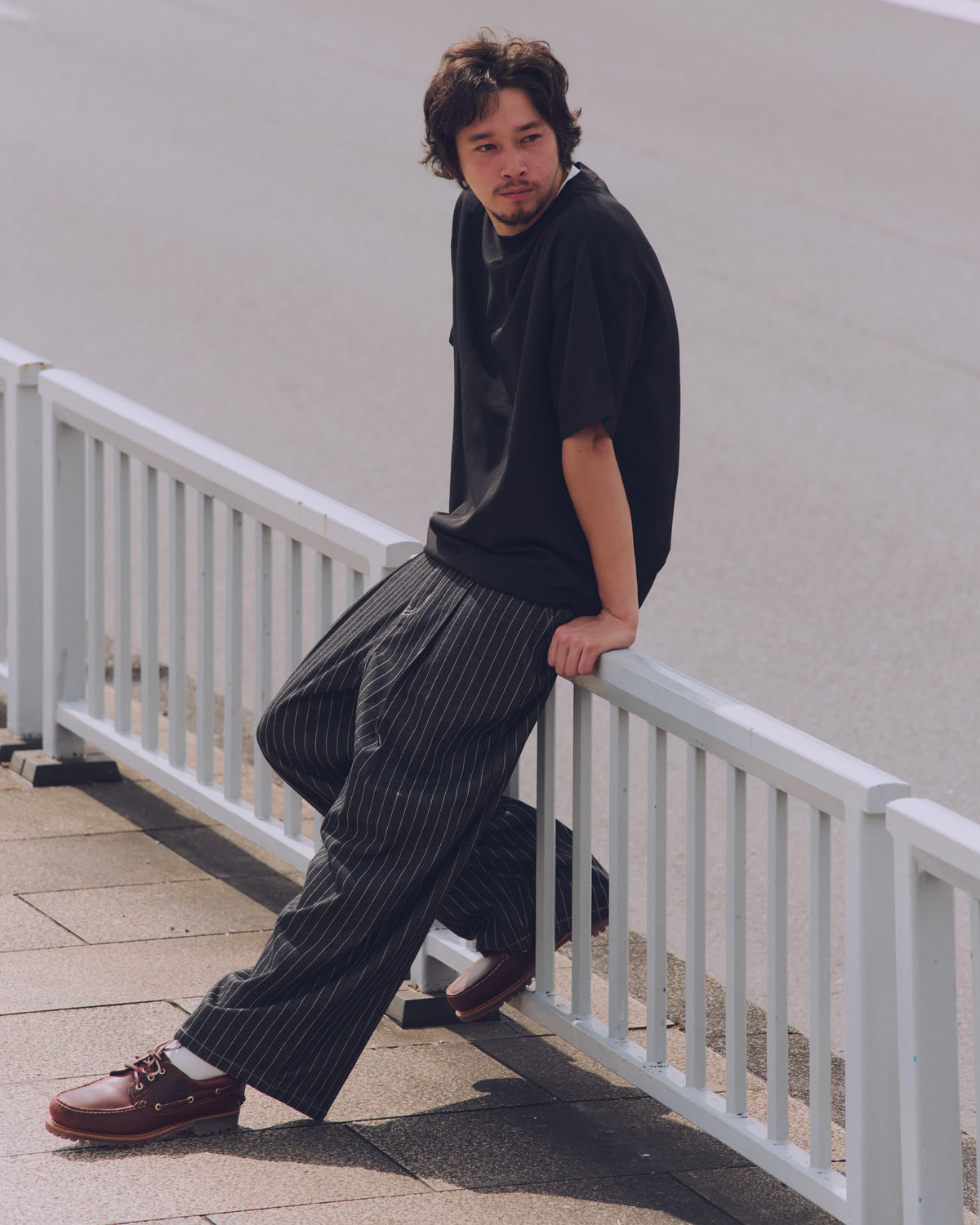 AMULET BALLOON CHINO DENIM