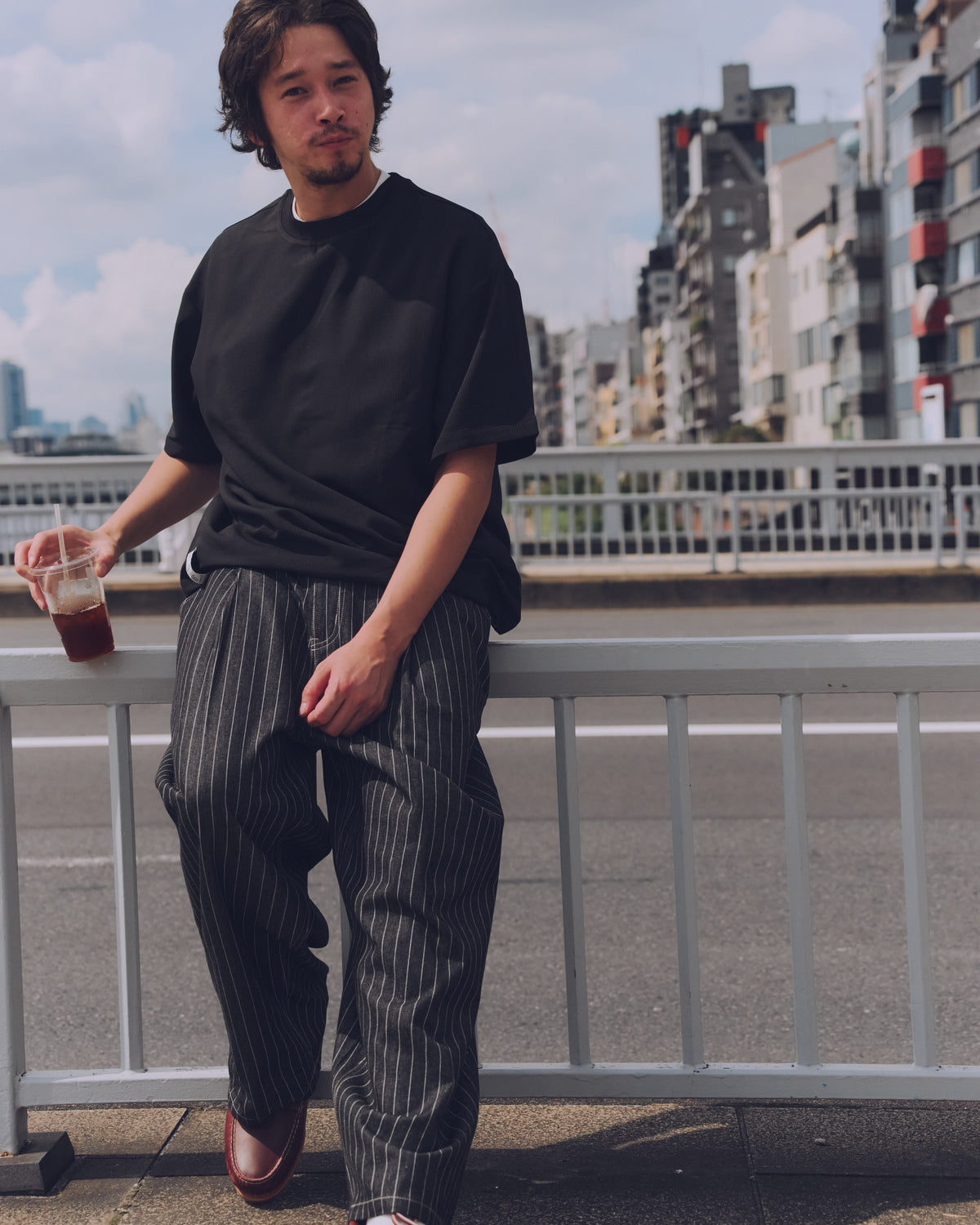 AMULET BALLOON CHINO DENIM